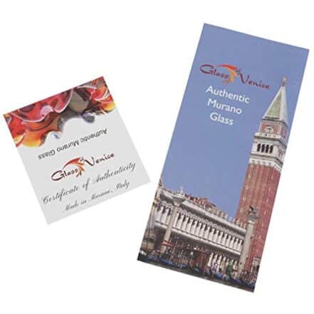 GlassOfVenice Estrela-do-mar de vidro Murano - Rosa e Azul - Webiishop