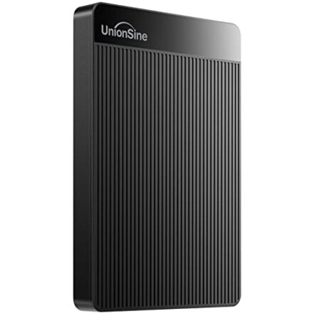 HD Externo Portátil 320GB UnionSine Disco Rígido compatível Mac/Pc/Notebook/PS4 - USB 3.0-HD2510（Preto ） - Webiishop