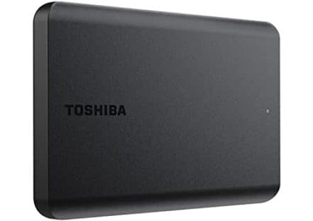HD Externo Toshiba 2TB Canvio Basics Preto HDTB520XK3AA - Webiishop