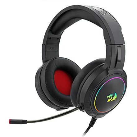 Headset Gamer Redragon Mento Preto RGB H270-RGB - Webiishop