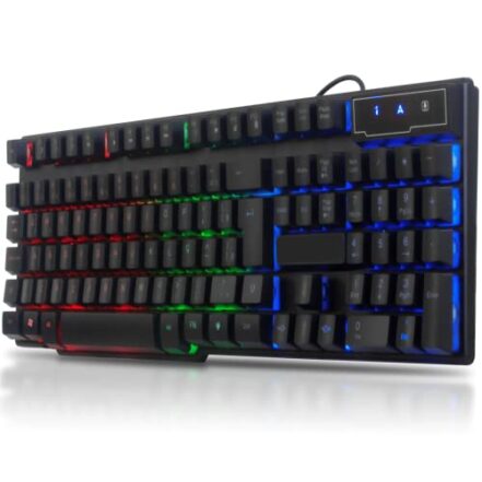 Kit Gamer Teclado Gamer Semi Mecanico usb Headset fone gamer Para Jogos com Microfone e Mouse Usb Para Pc Ps4 Ps5 - Webiishop
