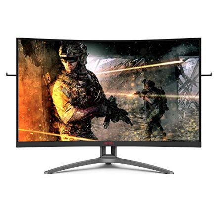 Monitor Gamer AOC Agon 32" Curvo 165Hz 1ms FreeSync AG323FCXE - Webiishop