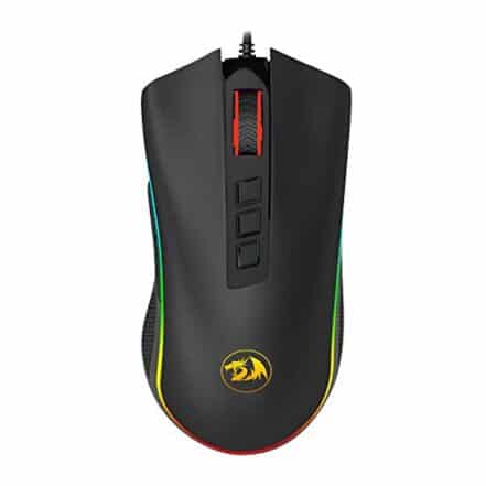 Mouse Gamer Redragon Cobra, Chroma RGB, 10000DPI, 7 Botões, Preto - Webiishop