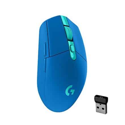 Mouse Gamer Sem Fio Logitech G305 LIGHTSPEED com 6 Botões Programáveis e Até 12.000 DPI - Azul - Webiishop
