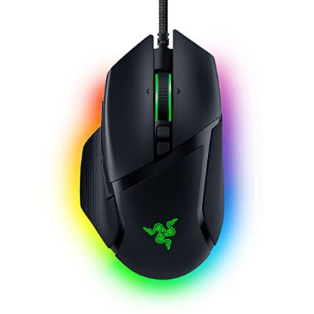 Mouse gamer ergonômico e personalizável Razer Basilisk V3, iluminação Chroma RGB, sensor óptico de 26K DPI, Classic Black - Webiishop