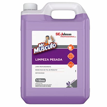 Mr. Músculo Limpador Limpeza Pesada Líquido Lavanda 5 litros - Webiishop