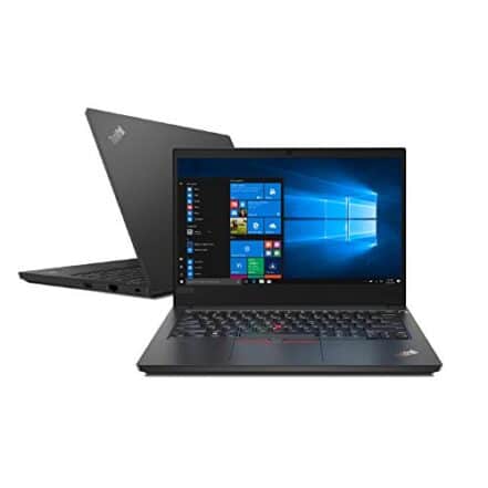 Notebook Lenovo ThinkPad E14 i5-1135G7 8GB 256GB SSD Windows 11 Pro 20TB002HBO Preto - Webiishop