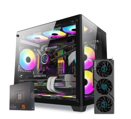 PC Gamer OnGaming®, Ryzen 5 7600x, RTX 4060 Ti 8GB, 32GB Ram, SSD NVMe 1TB, Gabinete gamer - Webiishop