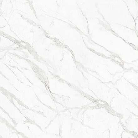 Papel e Parede Piso Porcelanato Autocolante Mármore Branco Decoração Luxo Banheiro Cozinha Quarto Escritório 50x50cm - Webiishop