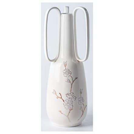Plutus Brands Vaso em porcelana branca - Webiishop