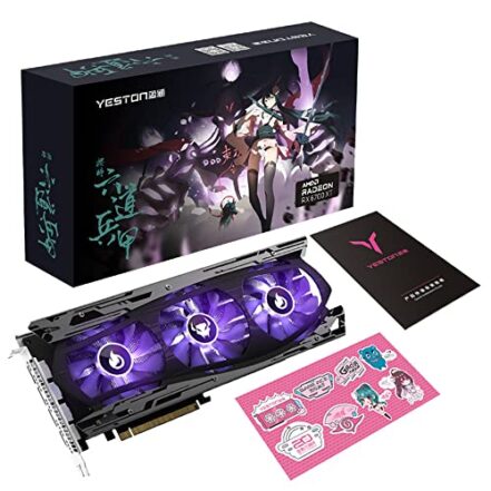 RX6700XT-12G D6 LA placa gráfica para jogos 12G/192bit/GDDR6 memória dupla modo de efeito de luz dissipa??o de calor eficiente/616 - Webiishop