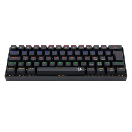 Redragon TECLADO GAMER MECANICO LAKSHMI RAINBOW PRETO SWITCH MARROM ABNT2 - Webiishop