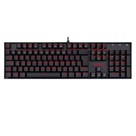 Redragon TECLADO MECANICO MITRA SWITCH MARROM, Preto - Webiishop