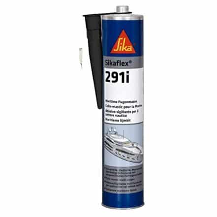 Sika - Selante e adesivo - Sikaflex-291i Preto - Construção náutica - Resistente - Cartucho 300 ml - Webiishop