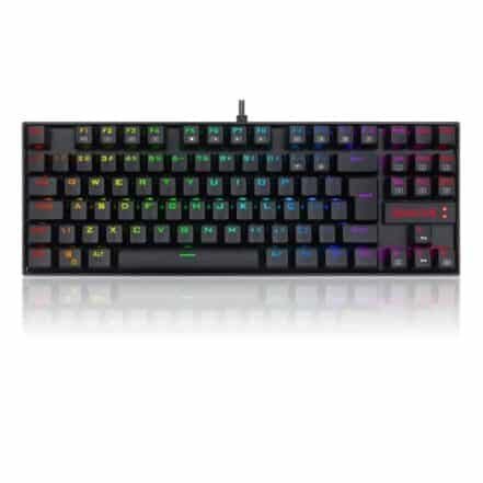 TECLADO MAGNÉTICO GAMER KUMARA PRO RGB PRETO SWITCH VERMELHO ABNT2 - Webiishop