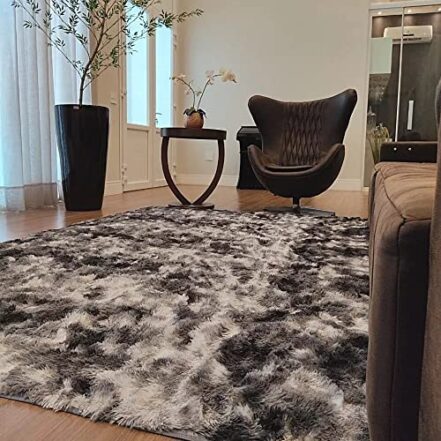 Tapete Felpudo Grande 2,00x 3,00 Peludo Para Sala E Quarto Costa Oro + Macio (1-CINZA MESCLADO) - Webiishop