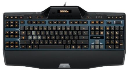 Teclado Gaming Com Tela Lcd Gamepanel G510s Logitech - Webiishop