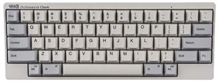 Teclado Happy Hacking profissional clássico (compacto, branco, 45G, teclas impressas) - Webiishop