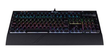 Teclado Mecânico Gamer Corsair Strafe MK.2 RGB Switch Cherry MX Red ABNT2 - CH-9104110-BR - Webiishop