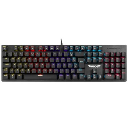 Teclado Mecanico Gamer Tgt Sherman V2, Rainbow, Abnt2, Switch Azul, Preto, Tgt-shr-rbw02 - Webiishop