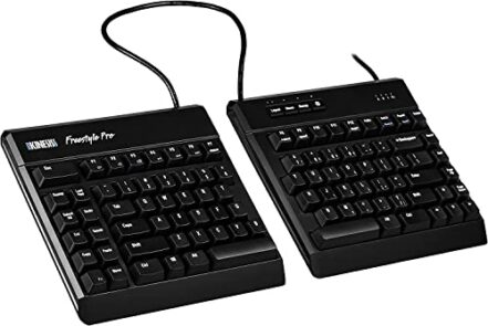 Teclado ergonômico Freestyle Pro (mecânico, programável, ajustável), Cherry Mx Brown - Webiishop