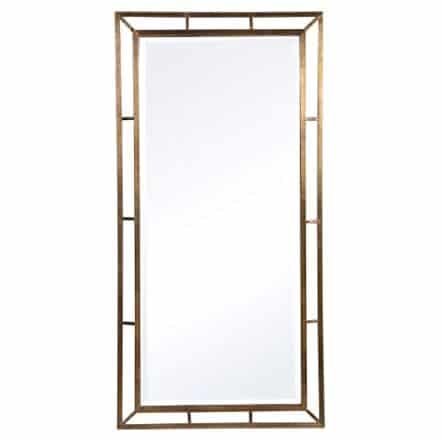 Uttermost 09675 Farrow – Espelho industrial de 142 cm, acabamento em cobre - Webiishop