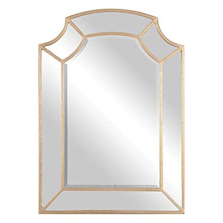 Uttermost Espelho de parede em arco de ouro antigo Francoli 81 cm x 111 cm - Webiishop