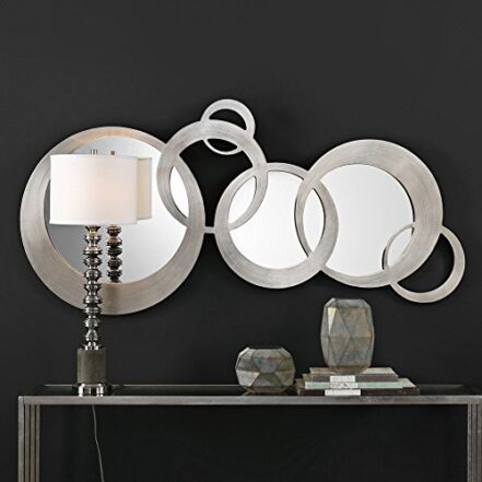 Uttermost Espelho decorativo Odiana em prata - Webiishop