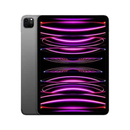 iPad Pro da Apple de 11 polegadas (4a geração): Com chip M2, tela Liquid Retina,2 TB Wi-Fi 6E+rede celular 5G, câmera frontal de 12 MP, câmeras traseiras de 12 MP e 10 MP, Face ID, Cinza-espacial - Webiishop