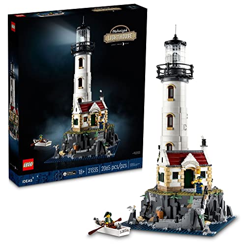 21335 LEGO® Ideas Farol Motorizado; Kit de Construção para Adultos (2065 peças) - Webiishop