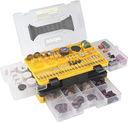 Acessórios para micro retífica com 350 peças - ARV 350 - Webiishop