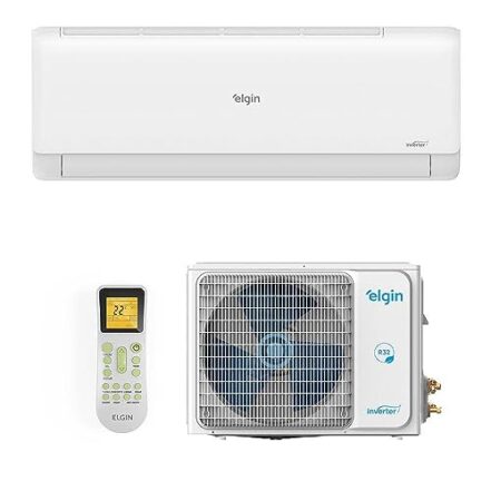Ar-condicionado Split Inverter Ii 12000 Btus Elgin Eco com Wi-fi Integrado High Wall Só Frio 45hjfi12c2wb/45hjfe12c2cb 220v - Webiishop