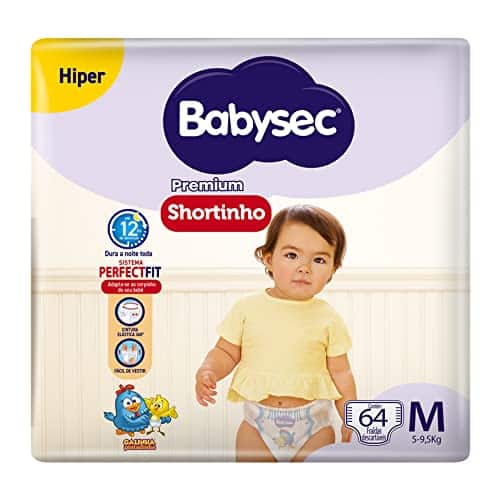 Babysec Fralda Galinha Pintadinha Pants Hiper M 64 Unids - Webiishop