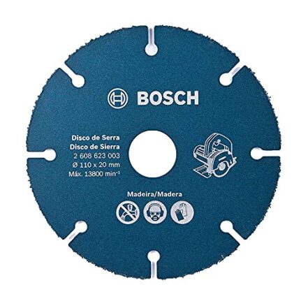 Bosch Disco De Corte Madeira Para Serra-Mármore 110Mm - Webiishop