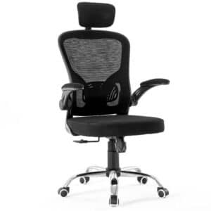 Cadeira Escritorio Ergonomica Estofado Confortavel Office 0
