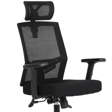 Cadeira de Escritório Presidente Moob Armênia Ergonômica Giratória Com Encosto Reclinável - Webiishop