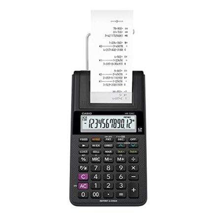 Calculadora de impressão portátil Casio HR - Webiishop