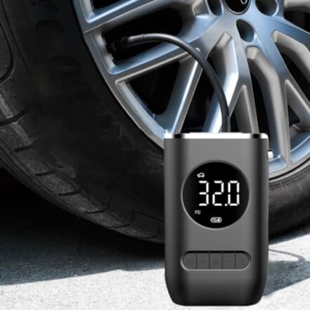 Calibrador Compressor De Ar Digital Portátil Recarregável Para Encher Calibrar Pneu De Carro Bike Bola Moto - RCM Group® - Webiishop
