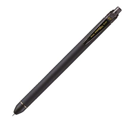 Caneta Gel, Pentel, Energel Black, 0,7MM, Preta - BL437R1-A, Preto, BL437R1A - Webiishop