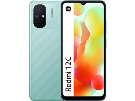 Celular Xiaomi Redmi 12C 3GB de RAM / 64GB / Tela 6.71" / Dual Sim LTE - Mint Green - Webiishop