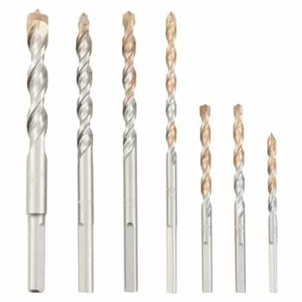 Conjunto de brocas de alvenaria Dewalt DW5207, 7 peças - Webiishop