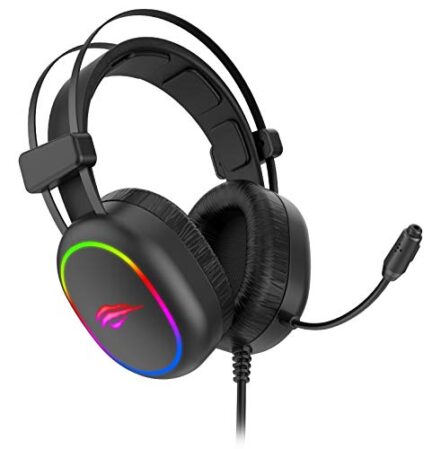 Fone de Ouvido Headphone com Microfone Havit H2016D Gamer RGB Plug 3.5mm - Webiishop