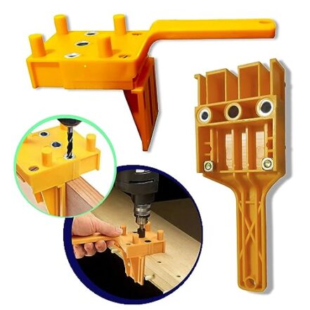 Guia Gabarito Para Cavilhas Marcação Métrico 6, 8, 10mm Ferramenta Mestre Autocentralizante Perfuração Marcenaria - Webiishop