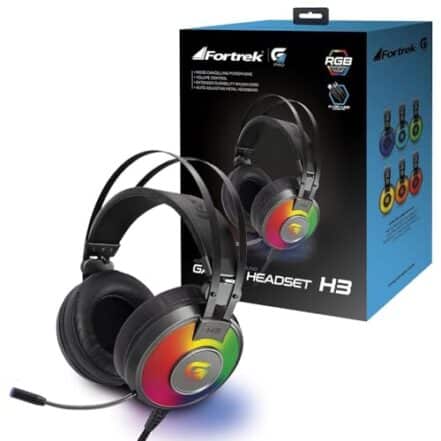 Headset Gamer G Pro H3 RGB Fortrek - Webiishop