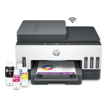 Impressora Multifuncional HP Smart Tank 794 Tanque de Tinta Colorida Wi-Fi Scanner Duplex, Bluetooth.Funções: Imprimir, Copiar, Digitalizar. Cor: Branco (2G9Q9A) - Webiishop