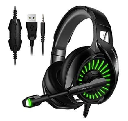 Inland Sounds Headset Gamer LM1 Fone de Ouvido com Led Compatível com Ps4 Xbox Pc Celular - Webiishop