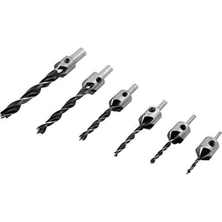 Jogo Broca 3 Pontas 3-10 mm com 7 peças Vonder - Webiishop