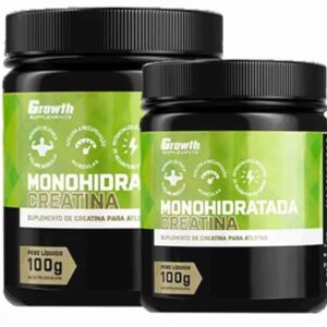 Kit 2 X Creatina Monohidratada 250g ou 100g Growth Supplements 0