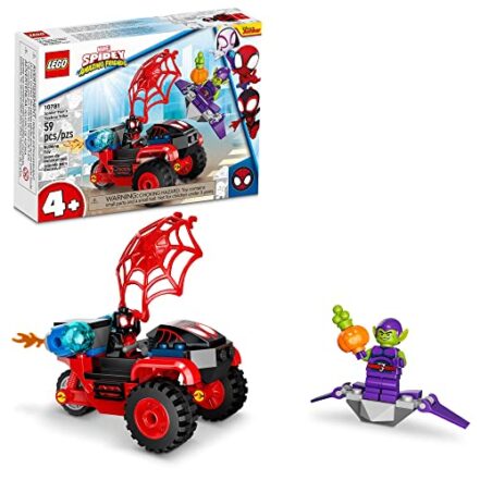 LEGO® Marvel Homem- Aranha e seus Incríveis Amigos Miles Morales: Triciclo Eletrônico do Homem-Aranha - Webiishop