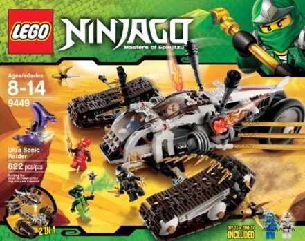 LEGO Ninjago Ultra Sonic Raider Set 9449 - Webiishop